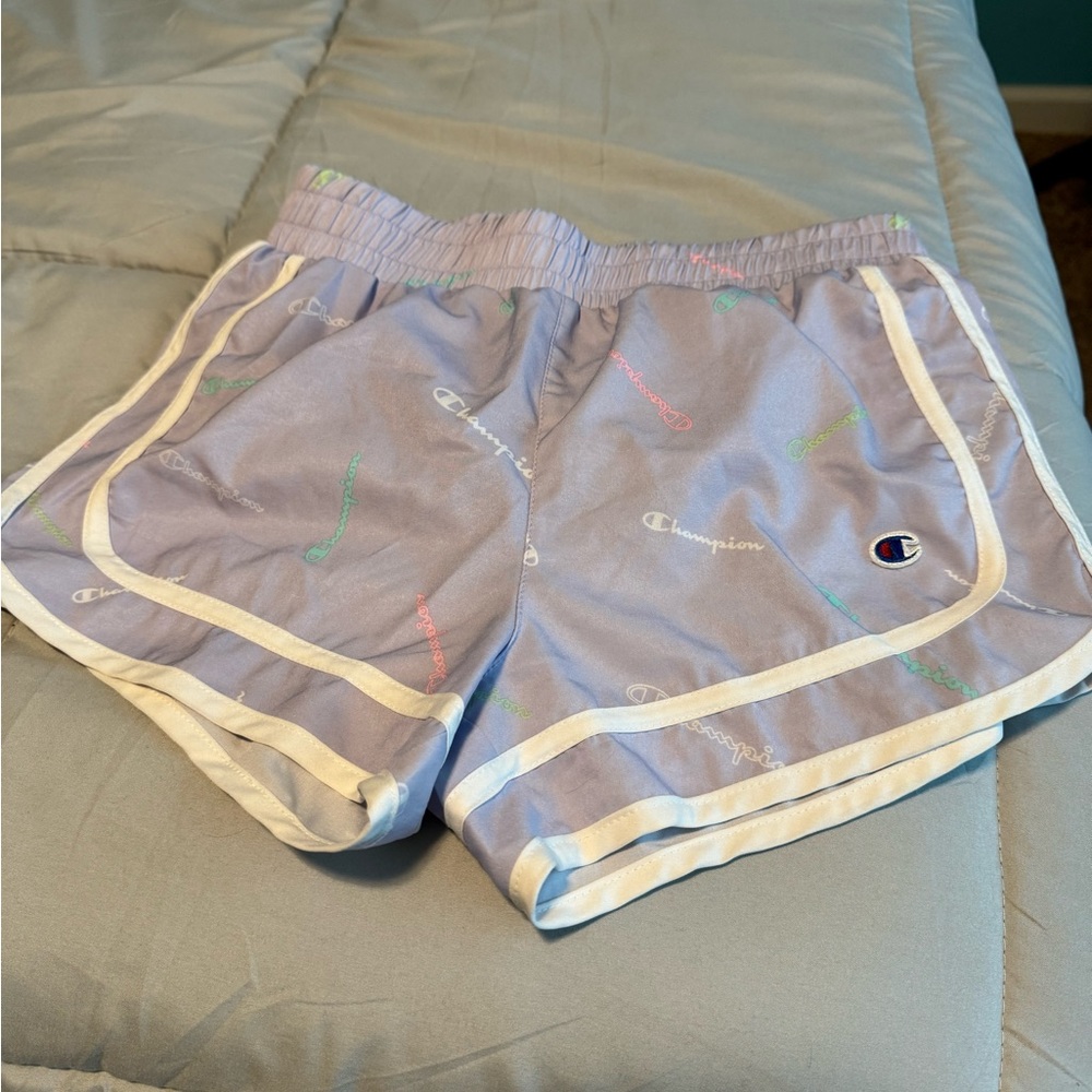 Purple Champion shorts Girls M